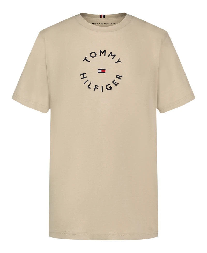 Tommy Hilfiger Big Boys Essential Lockup Short Sleeve T-Shirt