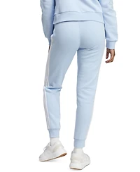 adidas Women's Essentials Three Stripes Fleece Slim Pants