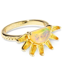 Kendra Scott Gold-Tone Samantha Sun Band Ring