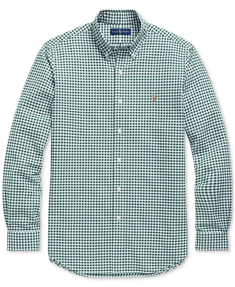 Polo Ralph Lauren Men's Custom-Fit Gingham Oxford Shirt