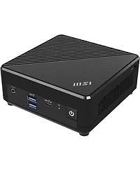 Msi Cubi N Adl-020BUS Mini Barebone Desktop Computer, Intel Celeron N100 1.8GHz, Ram, Storage and Os Not Included, Black