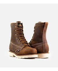 Thorogood Men's American Heritage 8" Steel Toe Work Boots for Men