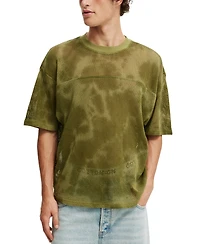 Cotton On Men's Cropped Fit Knitted T-Shirt