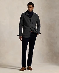 Polo Ralph Lauren Men's Brushed Double-Knit Utility Jacket