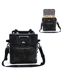 Quiksilver Coastal Collection 48-72H 5 Layer Insulated Zipperless Box Cooler with Adjustable Strap and Air Sealed Lid