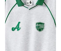 Cotton On Little Boys Polo Collar Fleece Top