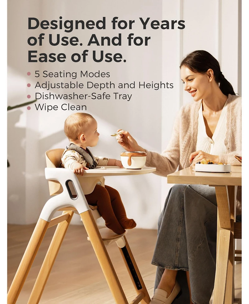 Momcozy Baby DinerPal High Chair