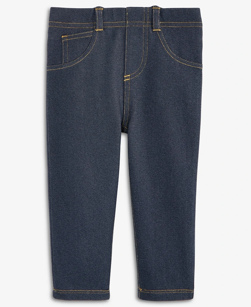 First Impressions Baby Girls Denim Jeggings, Exclusively at Macy's