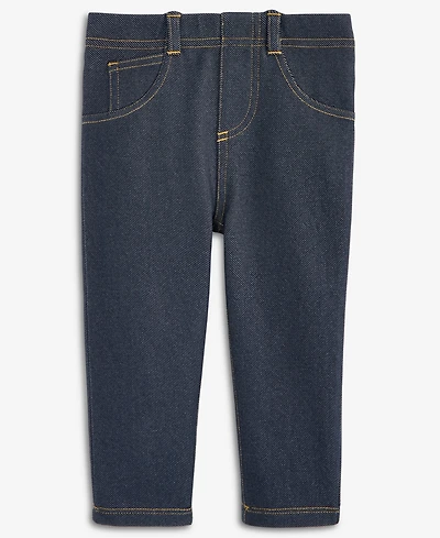 First Impressions Baby Girls Denim Jeggings, Exclusively at Macy's