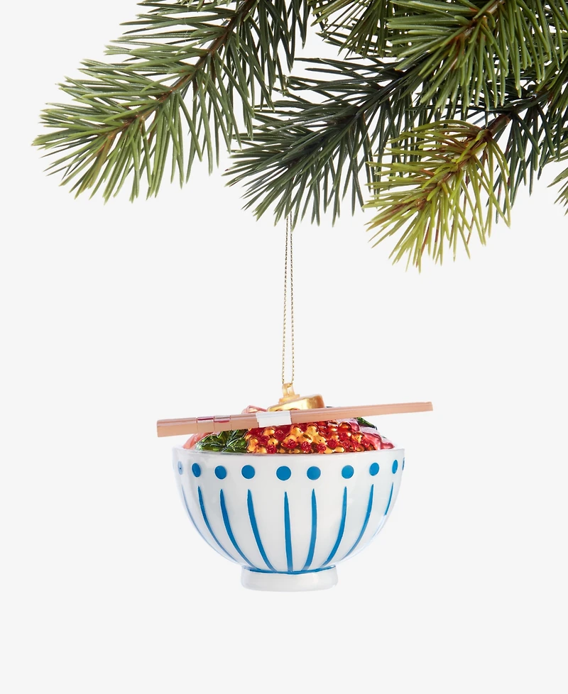 Holiday Lane Foodie Ramen Bowl Ornament, Macy's Exclusive