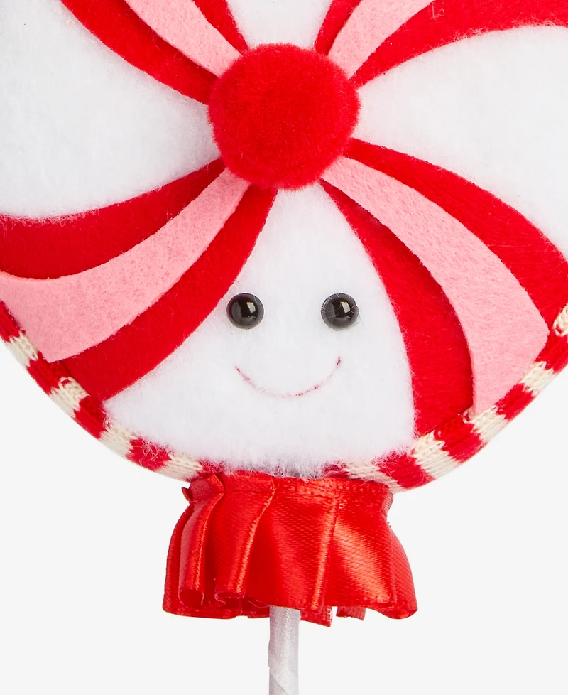 Holiday Lane Sugar Plum Plush Peppermint Pop Ornament, Macy's Exclusive