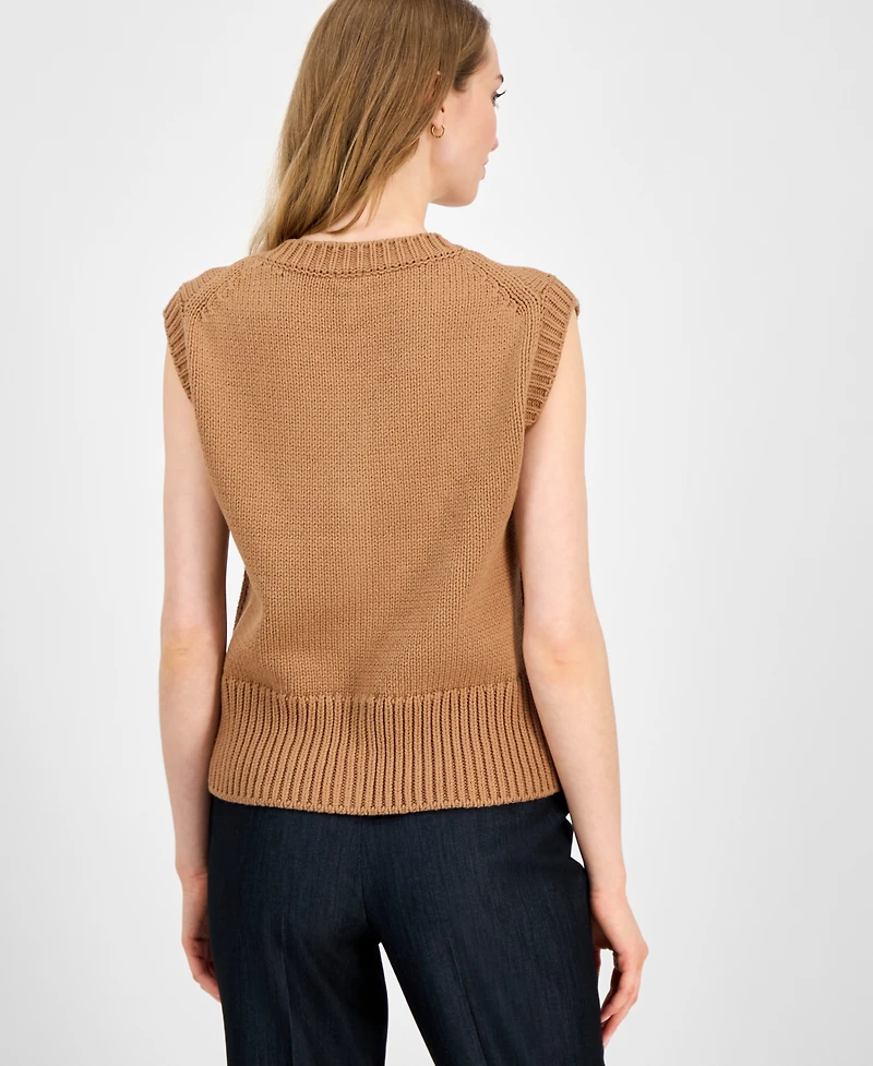 Anne Klein Women's Cap-Sleeve Cardigan