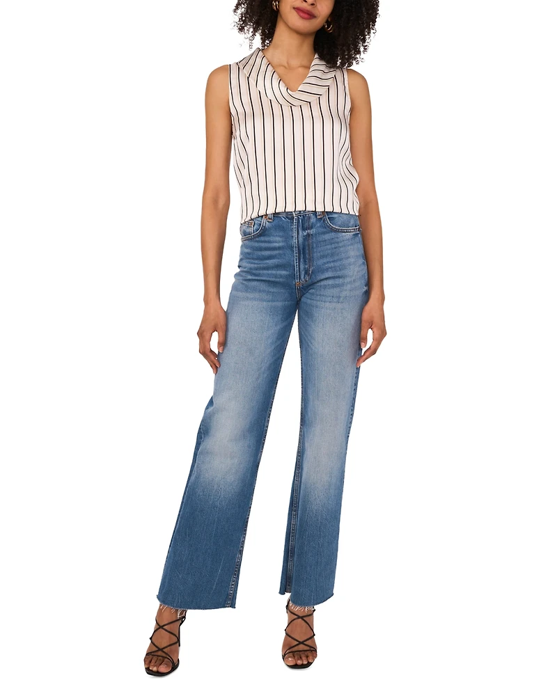 Vince Camuto Women's Sleeveless Cowlneck Blouse