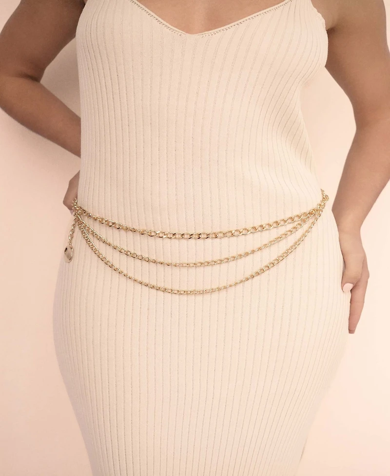 Ettika Modern Edge Hip Belt