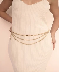 Ettika Modern Edge Hip Belt