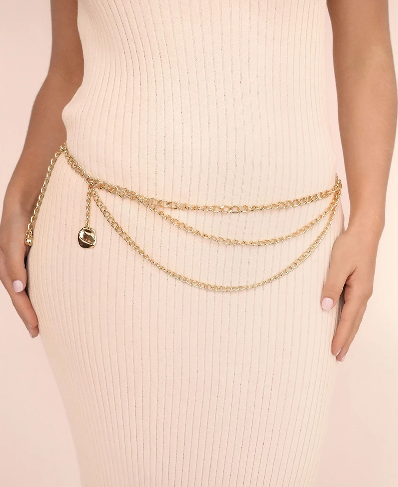 Ettika Modern Edge Hip Belt