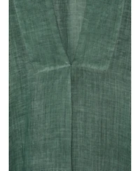 Mango Women's Overdyed Ramie Kaftan