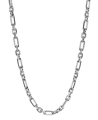 Effy Men's Large Oval Link 22" Chain Necklace in Sterling Silver