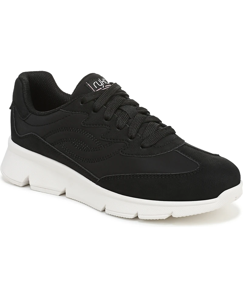 Ryka Women's Confident Lace Up Walking Sneakers