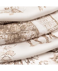 Toile - Long Silk Scarf for Women