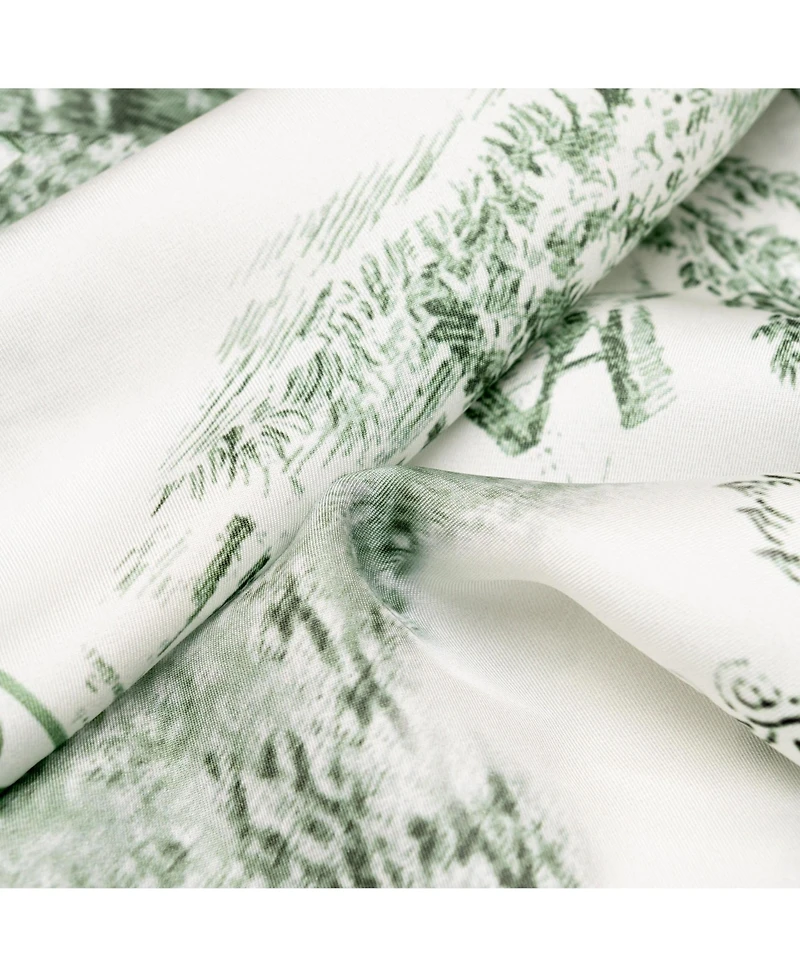 Toile - Long Silk Scarf for Women