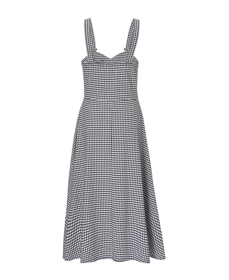 Quiz Women's Gingham Strappy Midi Dress