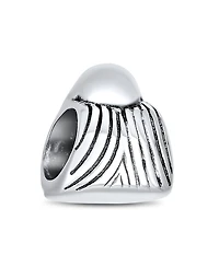 Bling Jewelry Asian Laughing Buddha Spiritual Mediation Charm Bead .925 Sterling Silver Fits European Bracelet