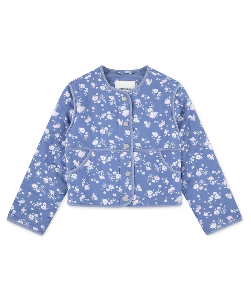 abercrombie kids Girls Quilted Liner Jacket
