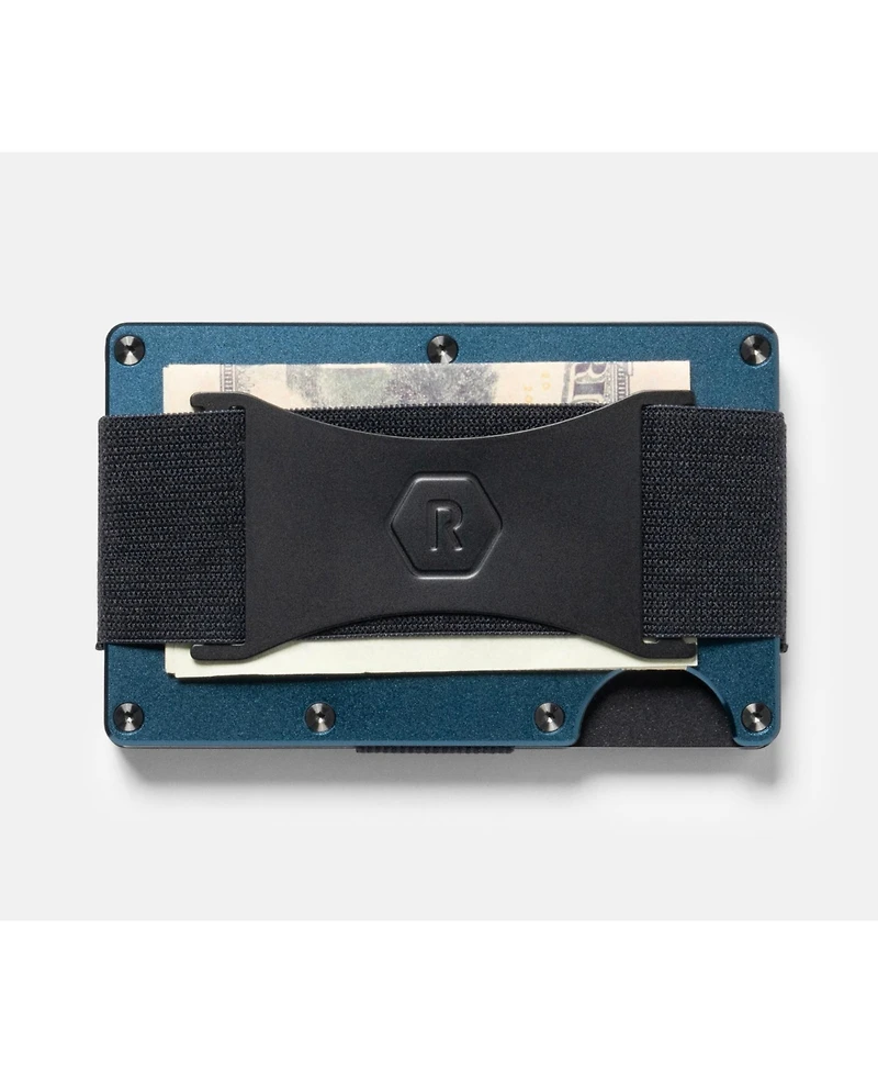 The Ridge Men's Ridge Wallet For Magsafe - Alpine Navy - Cash Strap