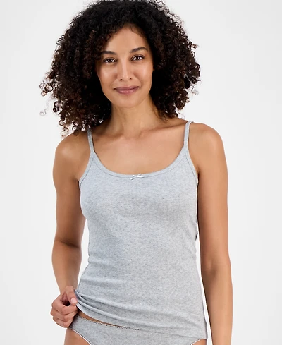 Charter Club Women's Cotton Pointelle Sleep Tank Top, Macy's Exclusive