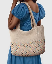 The Sak Crafted Classics Crochet Extra-Large Carryall Tote