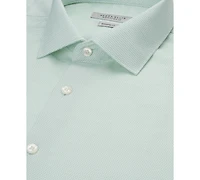 Perry Ellis Portfolio Men's King Micro-Pattern Dress Shirt