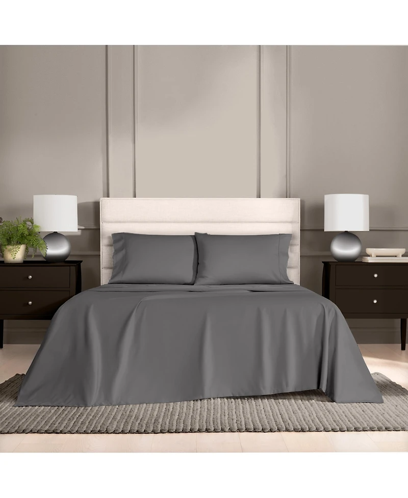 Aq Textiles Bergen House 1000 Thread Count 100% Certified Egyptian Cotton 4-Pc. Sheet Set