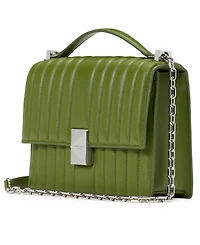 kate spade new york Deco Quilted Leather Small Chain Shoulder Bag
