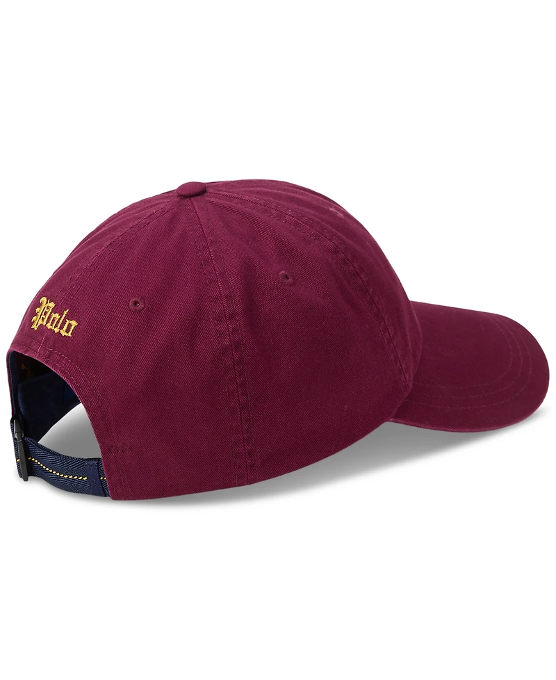 Polo Ralph Lauren Men's Long-Bill Embroidered Twill Cap