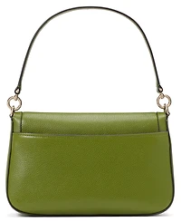 Kate Spade New York Hudson Pebbled Leather Flap Small Shoulder Bag