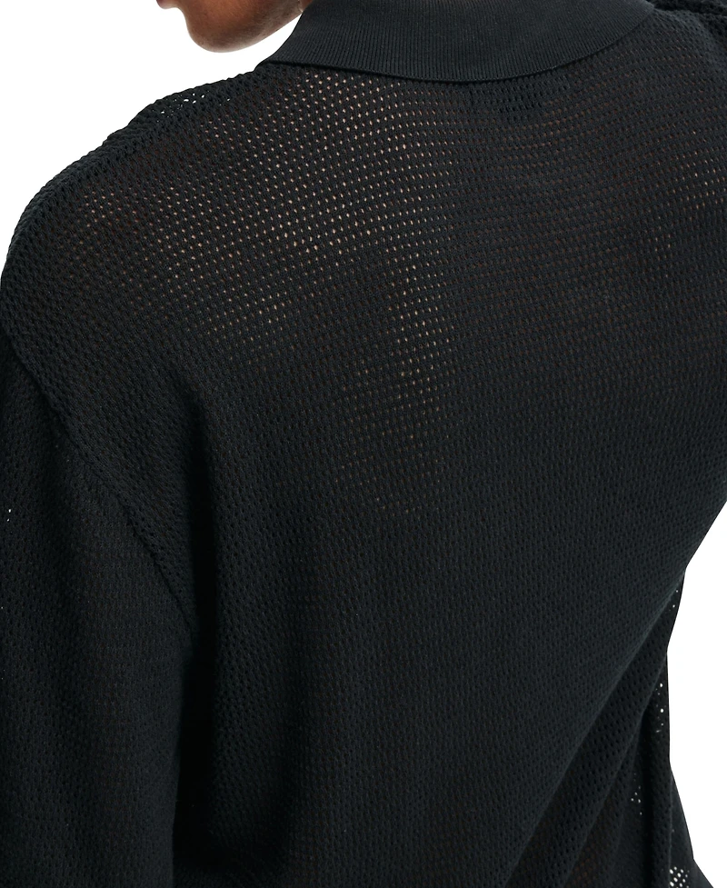 Cotton On Men's Knitted Polo Shirt