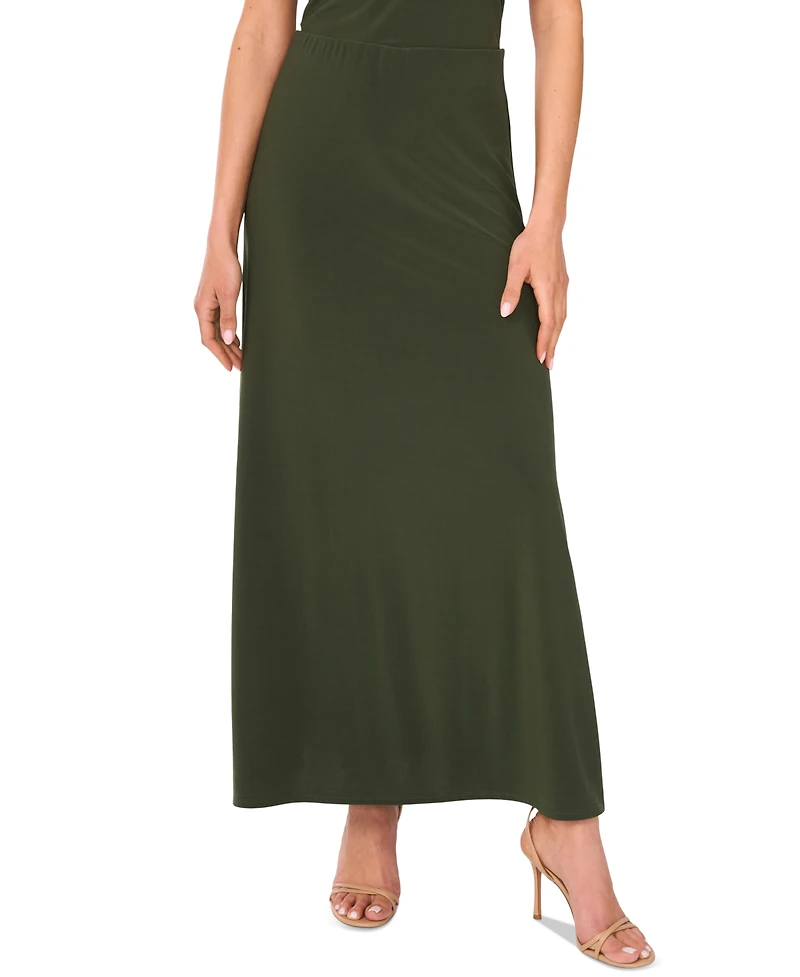 Sam & Jess Women's A-Line Pull-On Maxi Skirt