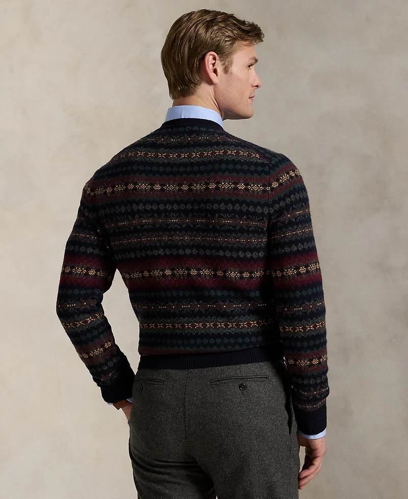 Polo Ralph Lauren Men's Fair Isle Wool Sweater