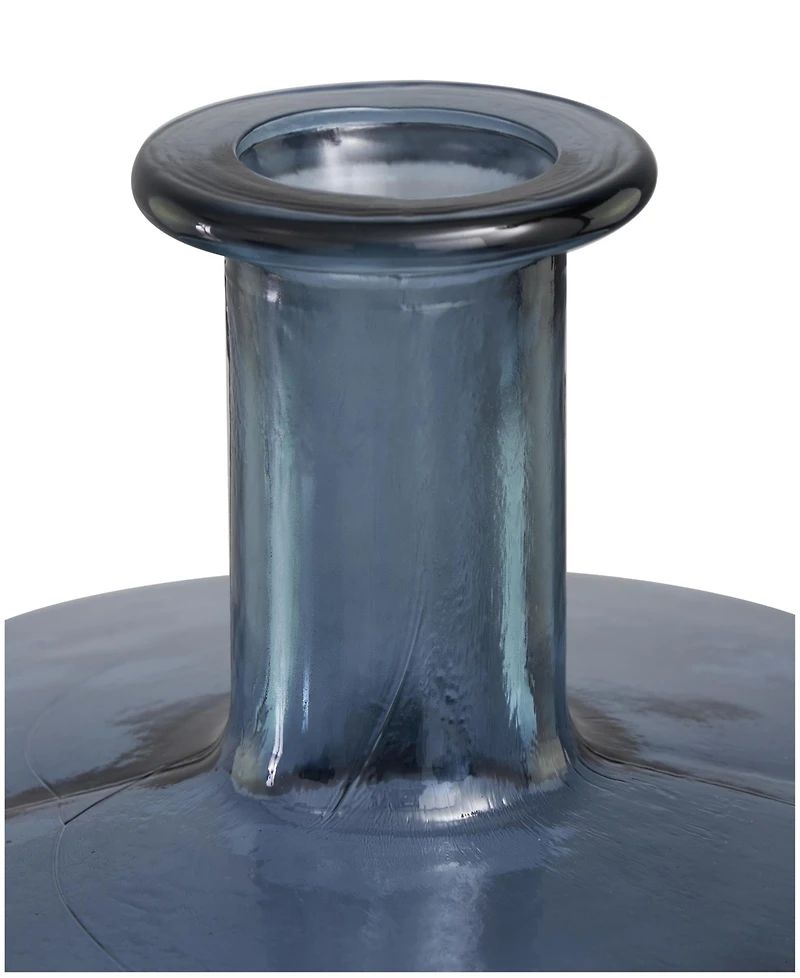 Rosemary Lane Glass 18" Bottleneck Modern Vase