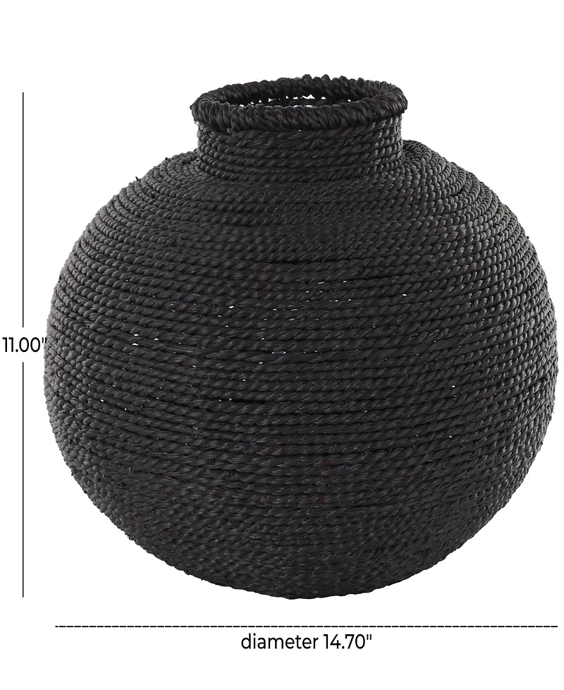 Rosemary Lane Metal 11" Bohemian Vase