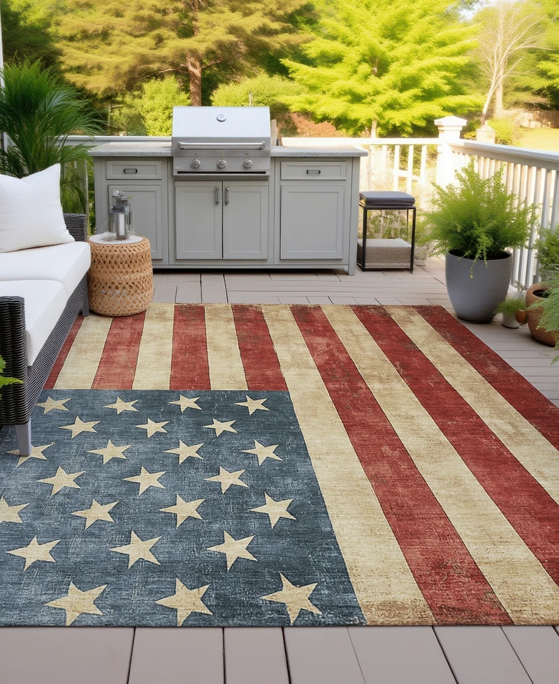 Addison Liberty Machine Washable LB1 5'x7'6" Area Rug