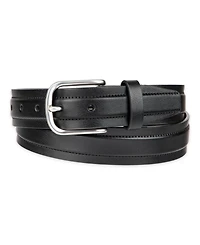 Club Room Men's Cut Edge Trapunto Stitched Casual Belt