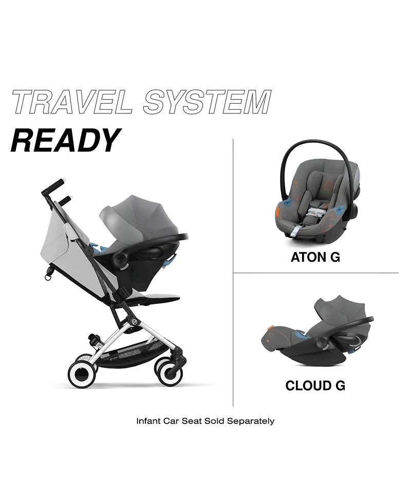 Cybex Infant Libelle 2 Ultra-Compact Lightweight Travel Stroller