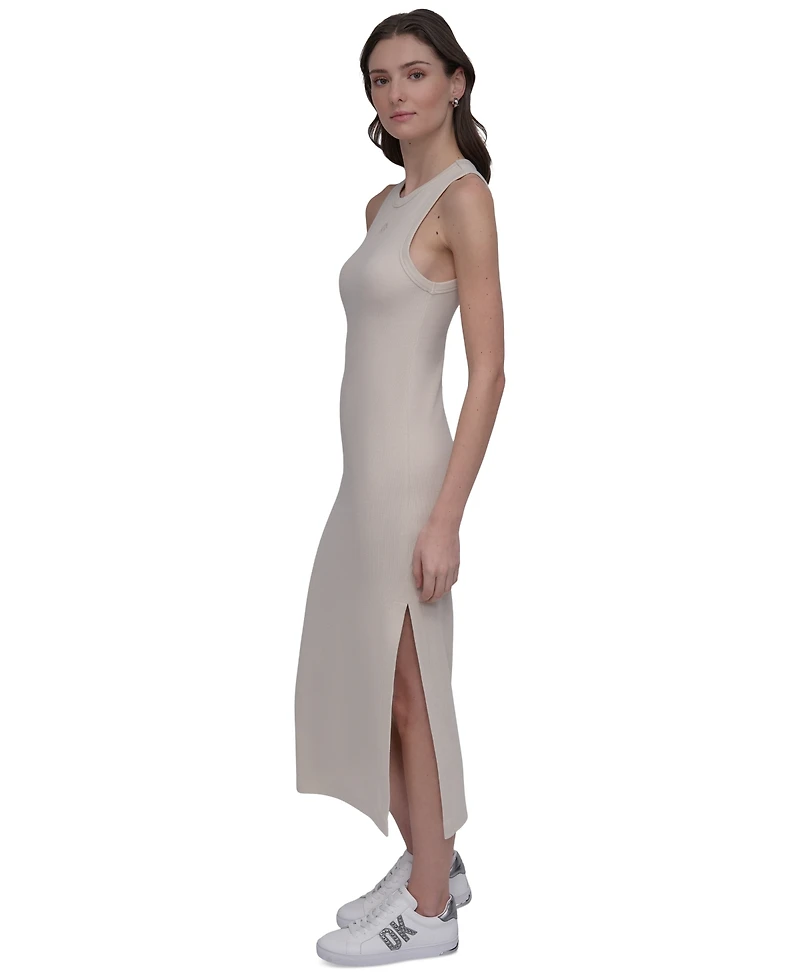Dkny Jeans Women's Side-Slit Tank Midi Dress