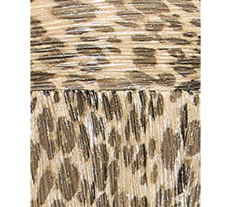 Katia Rae Juniors' Animal Printed Cutout Short Fit & Flare Dress