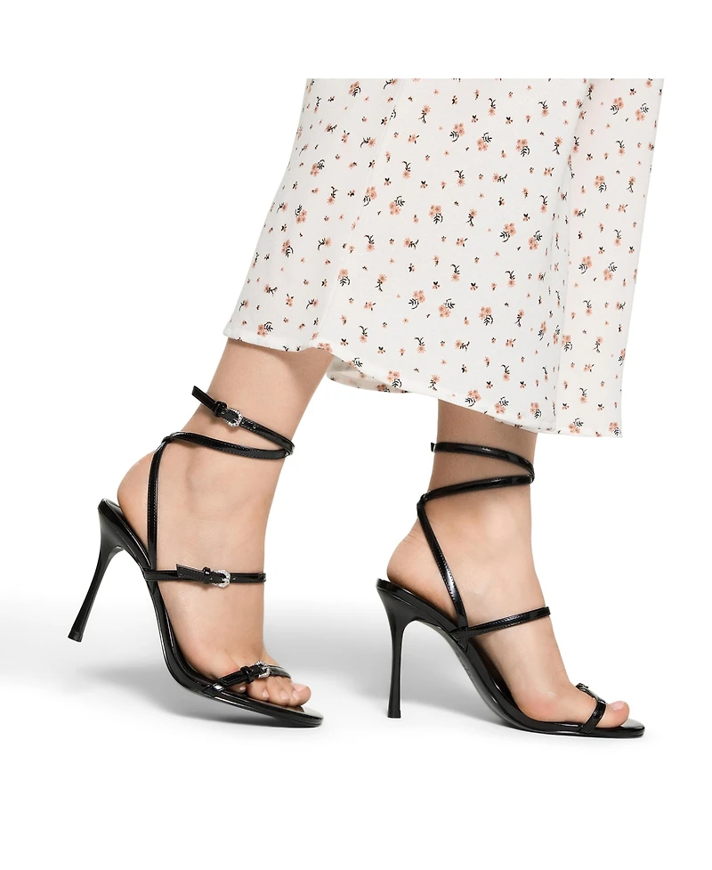 Aldo Women's Jamielynn Strappy Ankle-Wrap High-Heel Dress Sandals