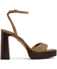 Aldo Women's Lothon Two-Piece Platform Heeled Dress Sandals