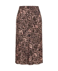 City Chic Plus Size Kyra Slip Midi Skirt