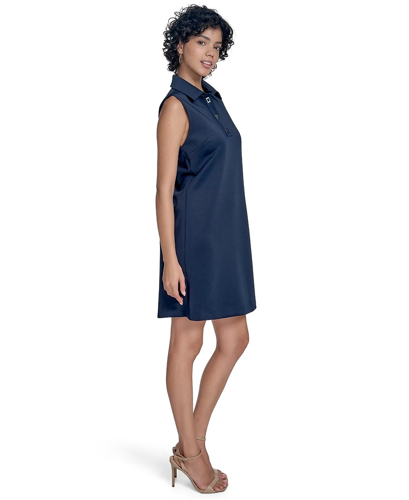 Calvin Klein Women's Sleeveless Scuba Sheath Dress